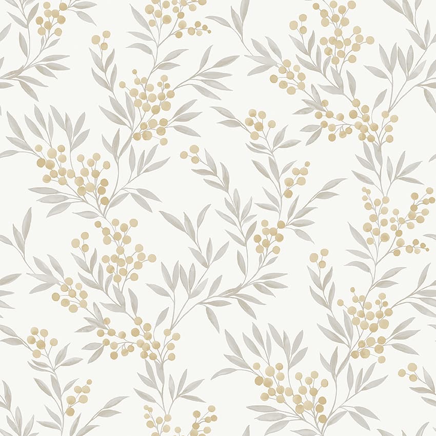 FOREST BERRIES - OCHRE AND IVORY