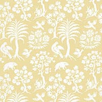 PALM DAMASK - SUNLIGHT
