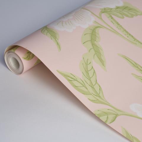 Whitney Floral - Blush Wallpapers | Schumacher