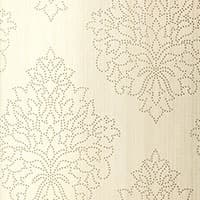 BEADED DAMASK - ALABASTER