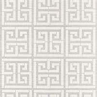 GREEK KEY SISAL - SILVER