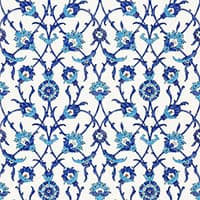 SULTAN'S TRELLIS - PEACOCK