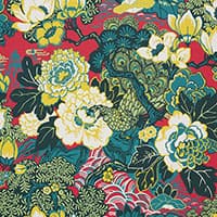SHANGHAI PEACOCK - CERISE