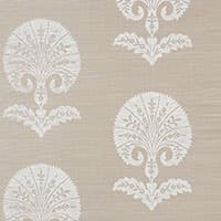 OTTOMAN FLOWER SISAL - FOG