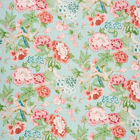 BERMUDA BLOSSOMS - AQUA