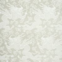 RUAN DRAGON DAMASK - WARM SILVER