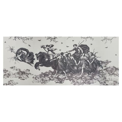 CHARIOT OF DAWN TOILE PANEL SET - BLACK