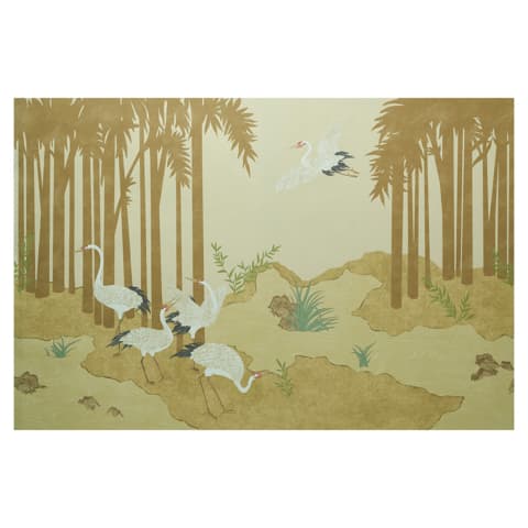 YASHINOKI CRANE PANEL SET - GOLD