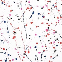INK SPLASH - RED & BLUE