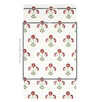 Saranda Flower - Cardinal Wallpapers | Schumacher