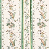 ELENA PAISLEY STRIPE - GREEN