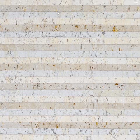 Cork Stripe - WHITE