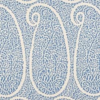 AMBALA PAISLEY SISAL - BRIGHT BLUE