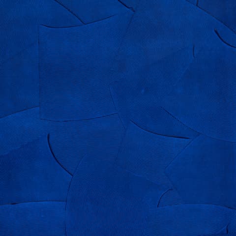 Hand Combed Plaster - YVES BLUE