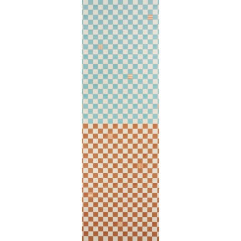 Gambit Panel - TEAL & EARTHY BROWN