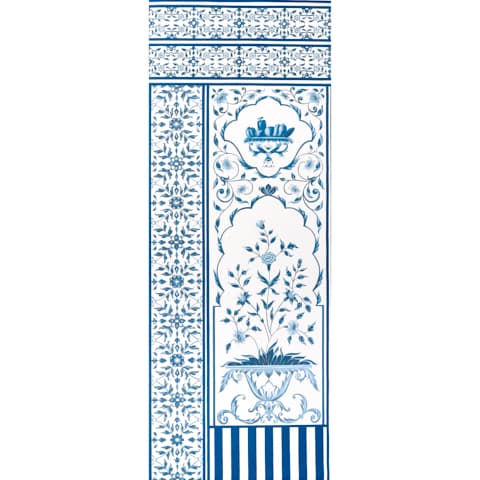 MUGHAL GARDEN PANEL B - BLUE