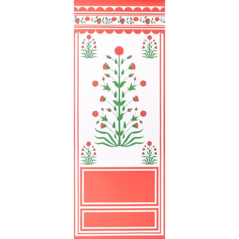ROYAL POPPY PANEL A - RED