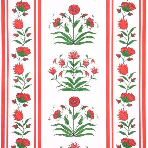 POPPY STRIPES - RED