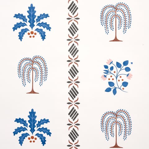 WILLARD HOUSE STENCIL - BLUE