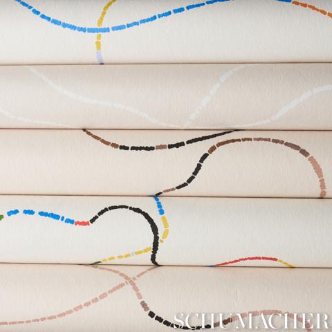 Turini - Bright Multi Wallpapers | Schumacher