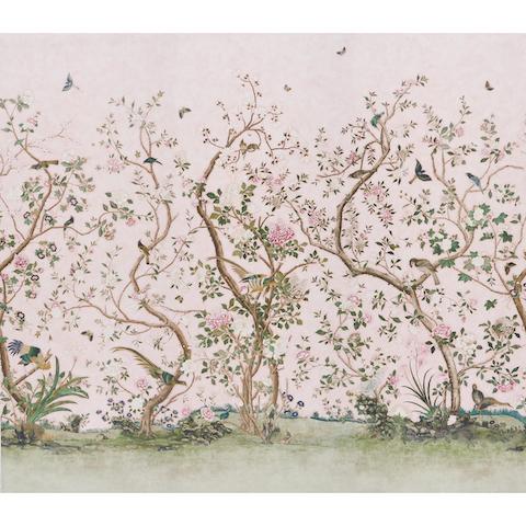 LES OISEAUX PANEL SET_BLUSH