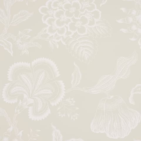 HOTHOUSE FLOWERS SILHOUETTE - CREAM