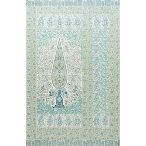 COLMERY PAISLEY PANEL SET - PEACOCK