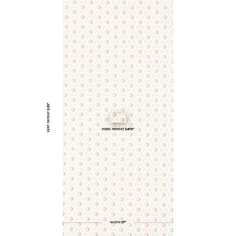 Lucie - Pink & Green Wallpapers | Schumacher