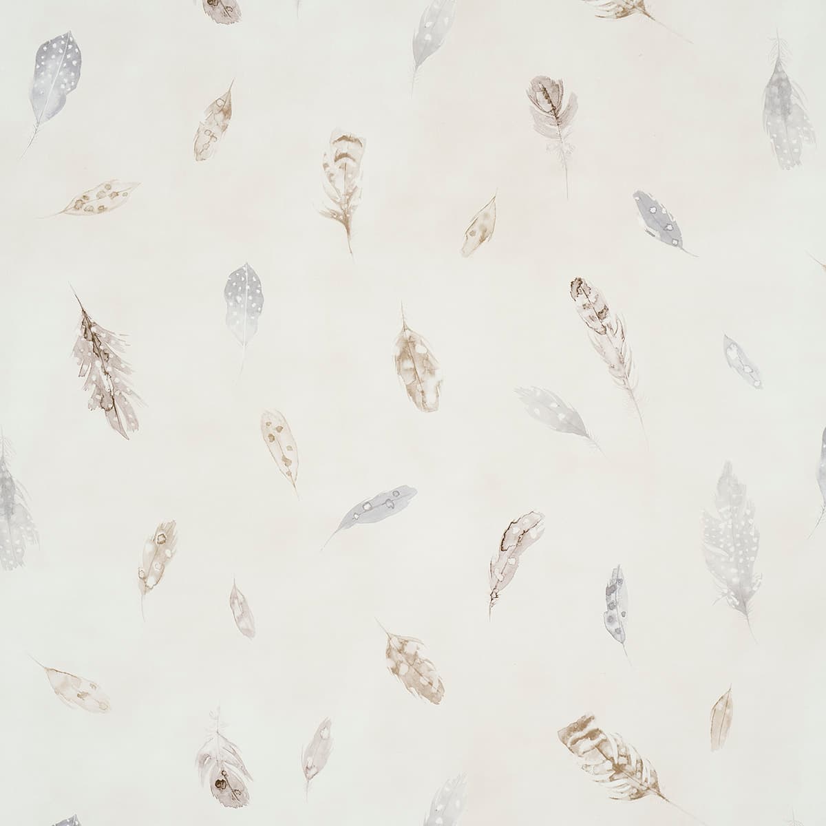 Woodland Feathers - PEBBLE