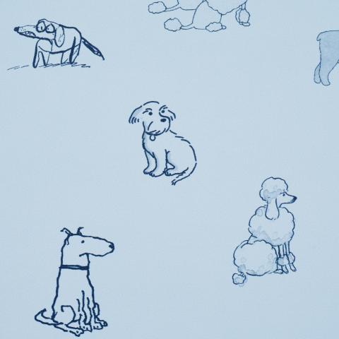 GOOD DOGS EVERYWHERE_SKY & NAVY BLUE