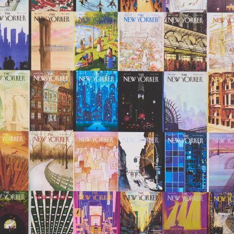 The New Yorker City-view Covers - MULTICOLOR