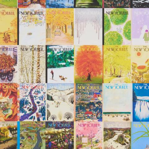 The New Yorker Seasonal Covers - MULTICOLOR