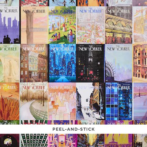 THE NEW YORKER CITY-VIEW COVERS_MULTICOLOR