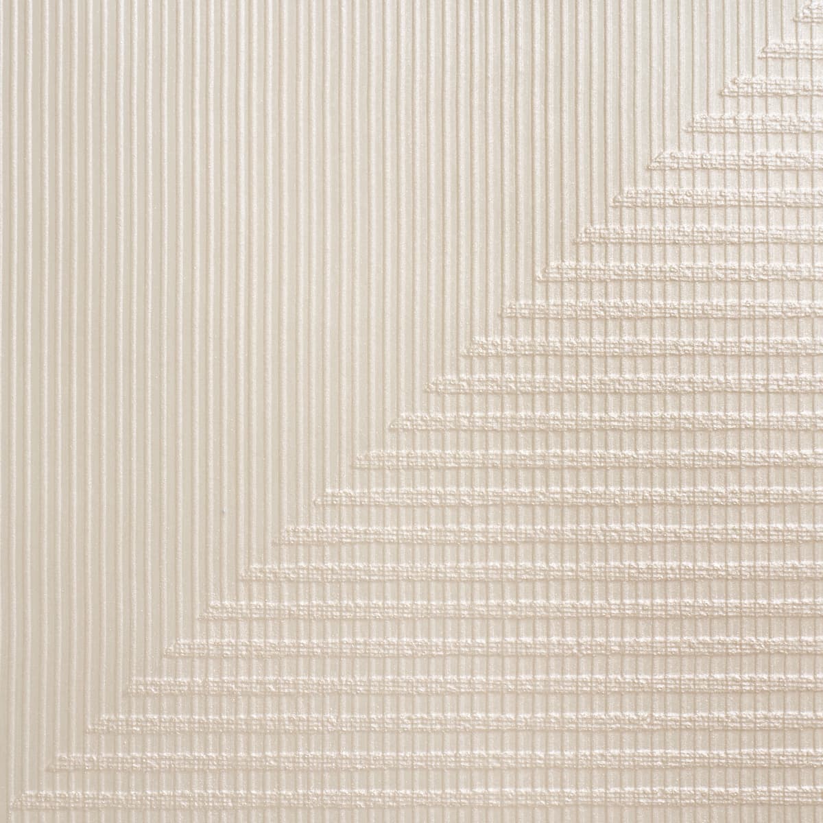 Hand Combed Triangles - PEARLESCENT