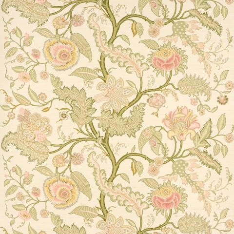 Sinhala Sisal - PINK & GREEN