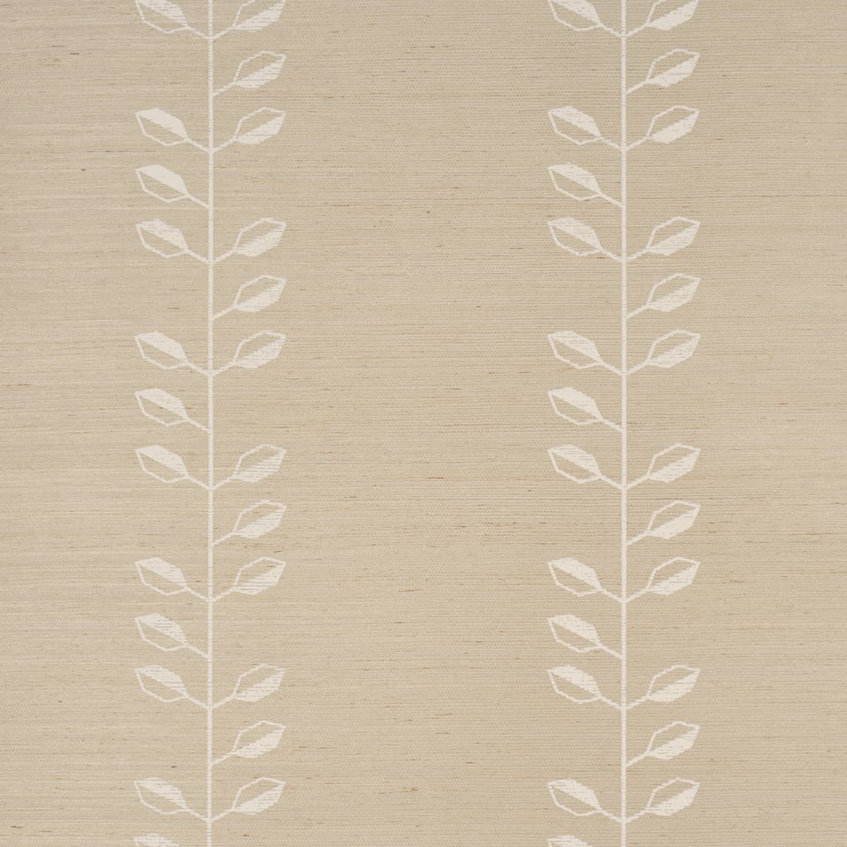 GEO LEAF SISAL - BONE & WHITE
