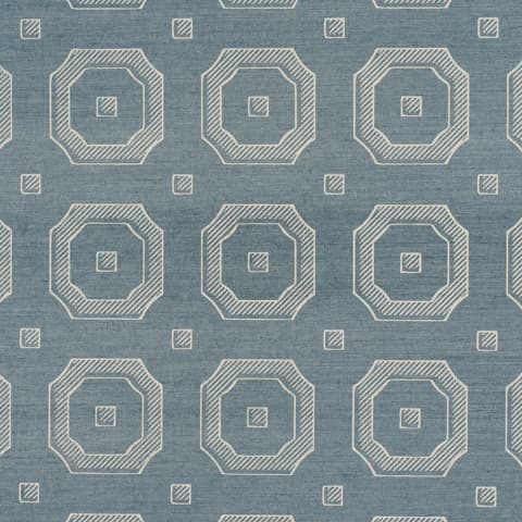 BEVELED FRAME SISAL - DENIM