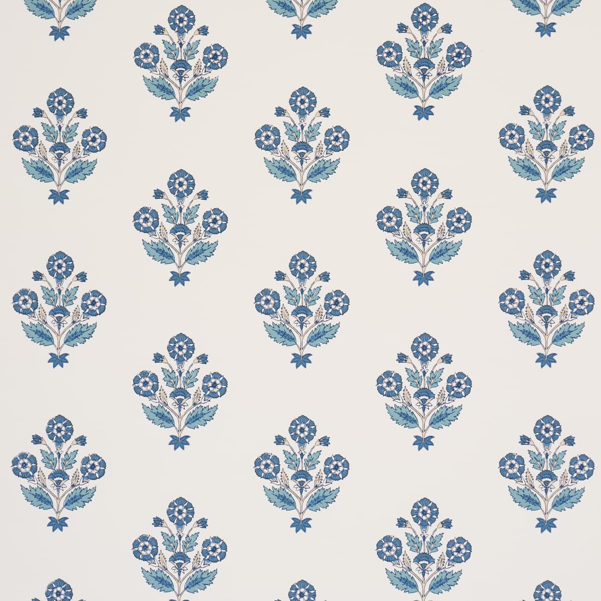 DALILA HAND-SCREEN PRINT - BLUE