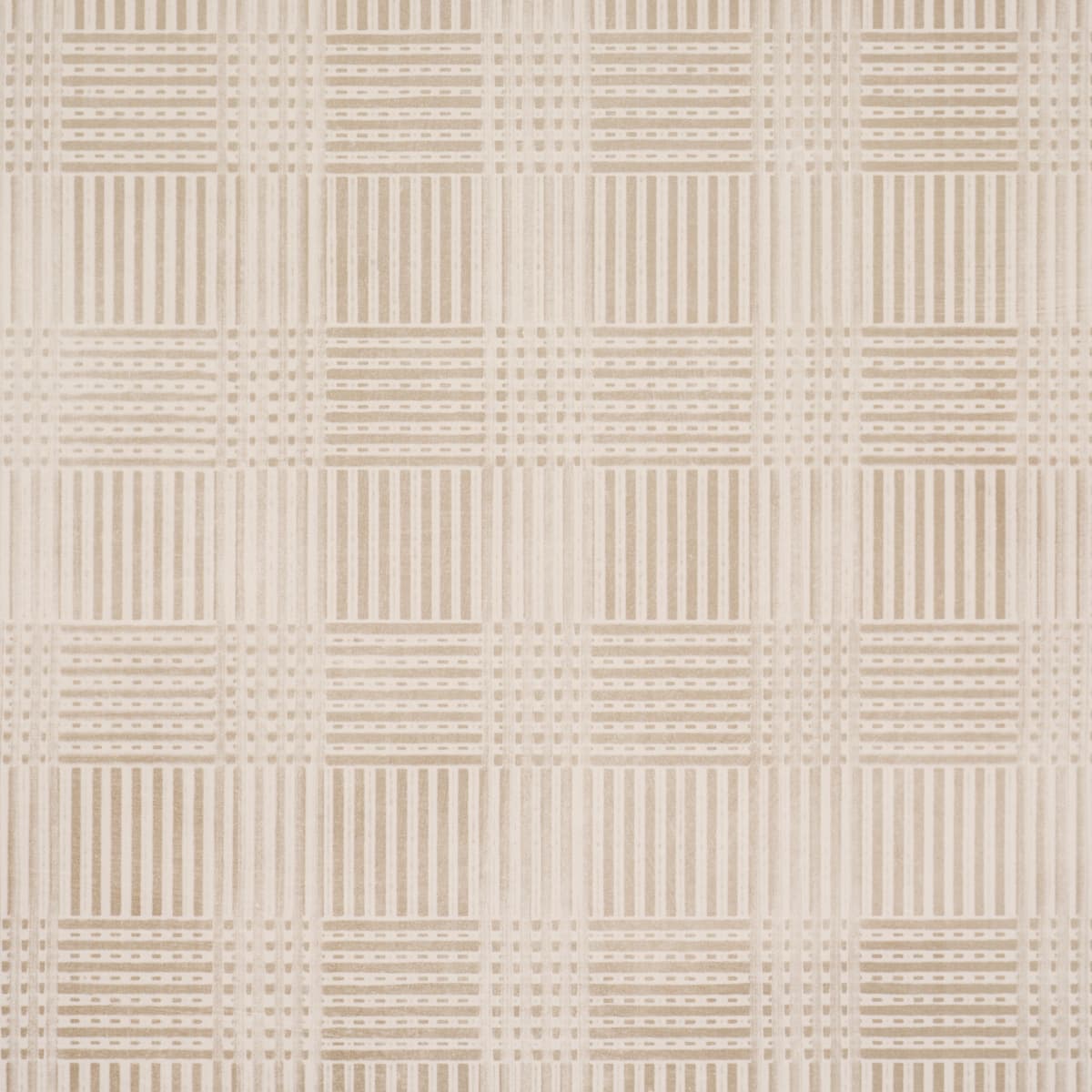 COMBED PLAID - LINEN