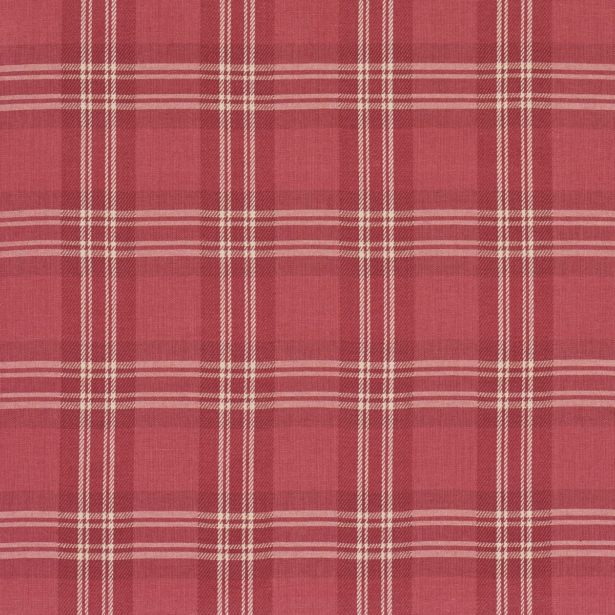 CHECK RUSTIQUE - CRANBERRY