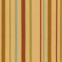 ALESSANDRA SILK STRIPE - GOLD