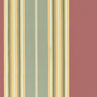 VIVIEN SILK STRIPE - ROUGE