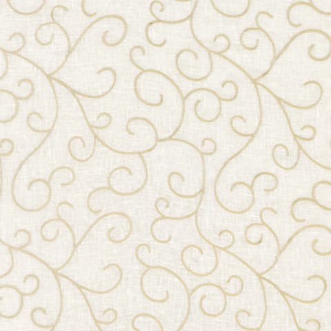 ADIA SHEER EMBROIDERY - PARCHMENT