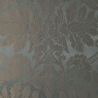 LUCIANO SILK DAMASK - AZURRO