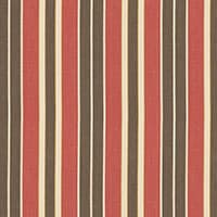 BEACON COTTON STRIPE - RED/JAVA/BEIGE