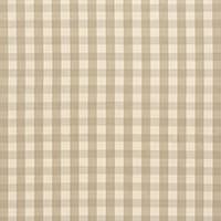 ELTON COTTON CHECK - BEIGE