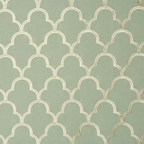 Scallop Embroidery - MINERAL