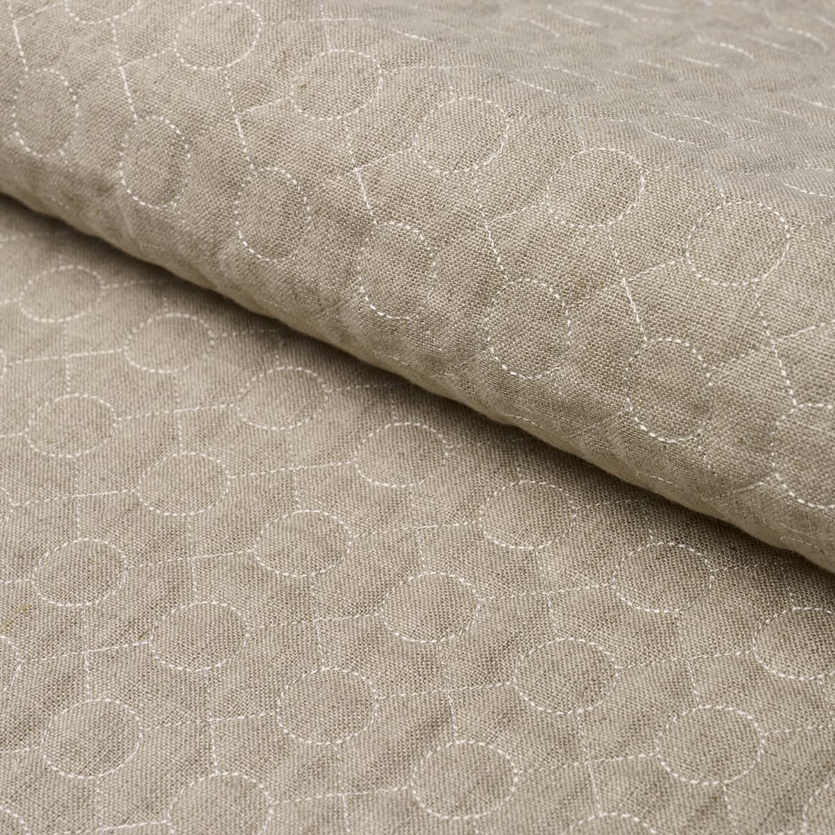 ARLES EMBROIDERY - GREIGE