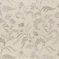 Monceau Linen Embroidery - ZINC
