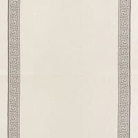 Greek Key Embroidery II - TRUFFLE